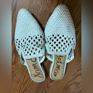 Sam Edelman woven mules